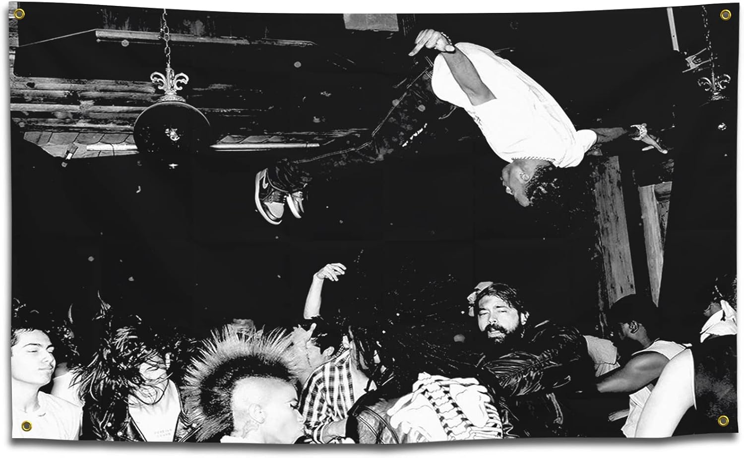 Tapestries - Playboi Carti Funny Flag Funny Poster Durable Man Cave Wall Flag Tapestry Pop Art Home Decoration with 4 Brass Grommets for College Dorm Room Decor,Outdoor,Gift, Parties, 3x5 Ft Die Lit Banner