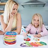 EILYGK 3D Pen Filament PLA 1.75mm 10 Colors 164 ft Total Compatible Pens view 7