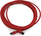 1aTTack.de Cat 8 Network Cable 1m Red - 2000MHz 40Gbps LSZH Ethernet Patch view 3