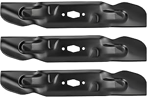JSDYYYT 742P05086 ​3 PCS Lawn Mower Blade Compatible with 54" Craftsman T3200 TT440 Z5800, Cub Cadet XT1-GT54 XT1-ST54 ZT1-54 ZT1-54P ZT2-54 ZTS2-54, MTD ZT1-54, Troy-Bilt Super Bronco 54K XP, Z54 XP