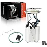 A-Premium Electric Fuel Pump Module Assembly with Pressure Sensor Compatible with Chevrolet Tahoe & GMC Yukon, 2005 2006 2007, V8 5.3L, Flex, 2 Tube Ports