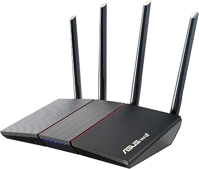 ASUS RT-AX55 AX1800 WiFi 6 Router Dual Band Gigabit MU-MIMO OFDMA AiMesh