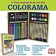 Amazon.com: Colorama Coloring Book for Adults with 12 Colored Pencils
