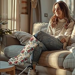 LedBack Floral Leg Cast Cover Vintage Roses Print