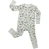Miaoberry Pajama for Baby Boys & Girls – Viscose from Bamboo Sleepwear, 2-Way Zipper