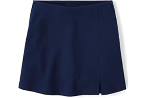 The Children's Place Girls' Uniform A-line Ponte Skorts