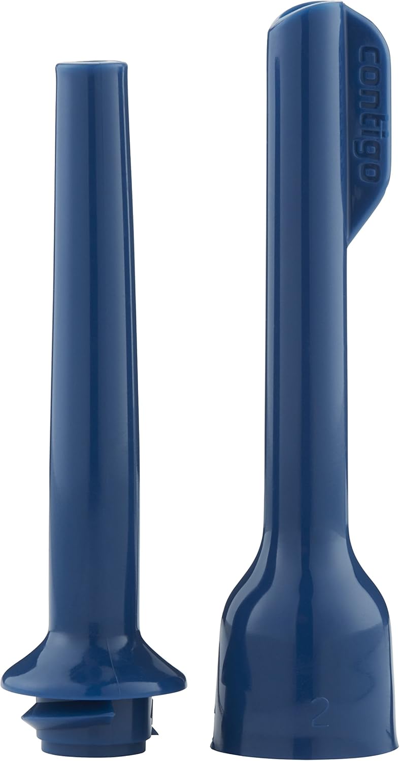 Contigo Kids Tumbler with Straw | Spill-Proof Tumbler with Straw for Kids, 14oz, Nautical Blue: Kitchen & Dining