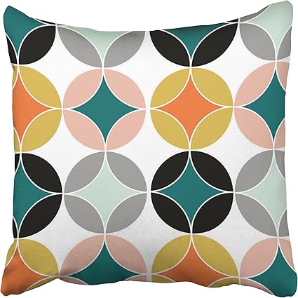 emvency manta decorativa Funda de almohada cuadrado de tamaño 20 x 20