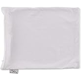 Bucky Natural Bedding Collection, Travel Duo Pillow Cover, 14x11", White