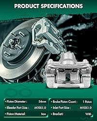 SCITOO 19B6391 Rear Right Disc Brake Caliper