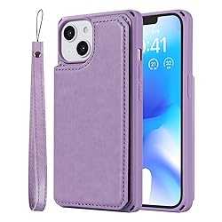 Cavor for iPhone 14 Plus Case Wallet with Card