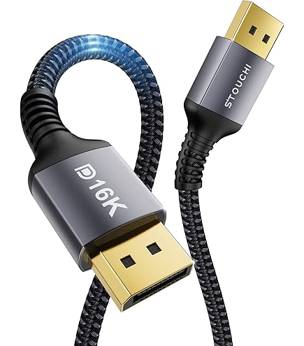 Cavo DisplayPort Maschio-Maschio 28AWG – Lunghezze: 3, 6, 10, 15, 25 Piedi, Con Chiusure - Foto 2