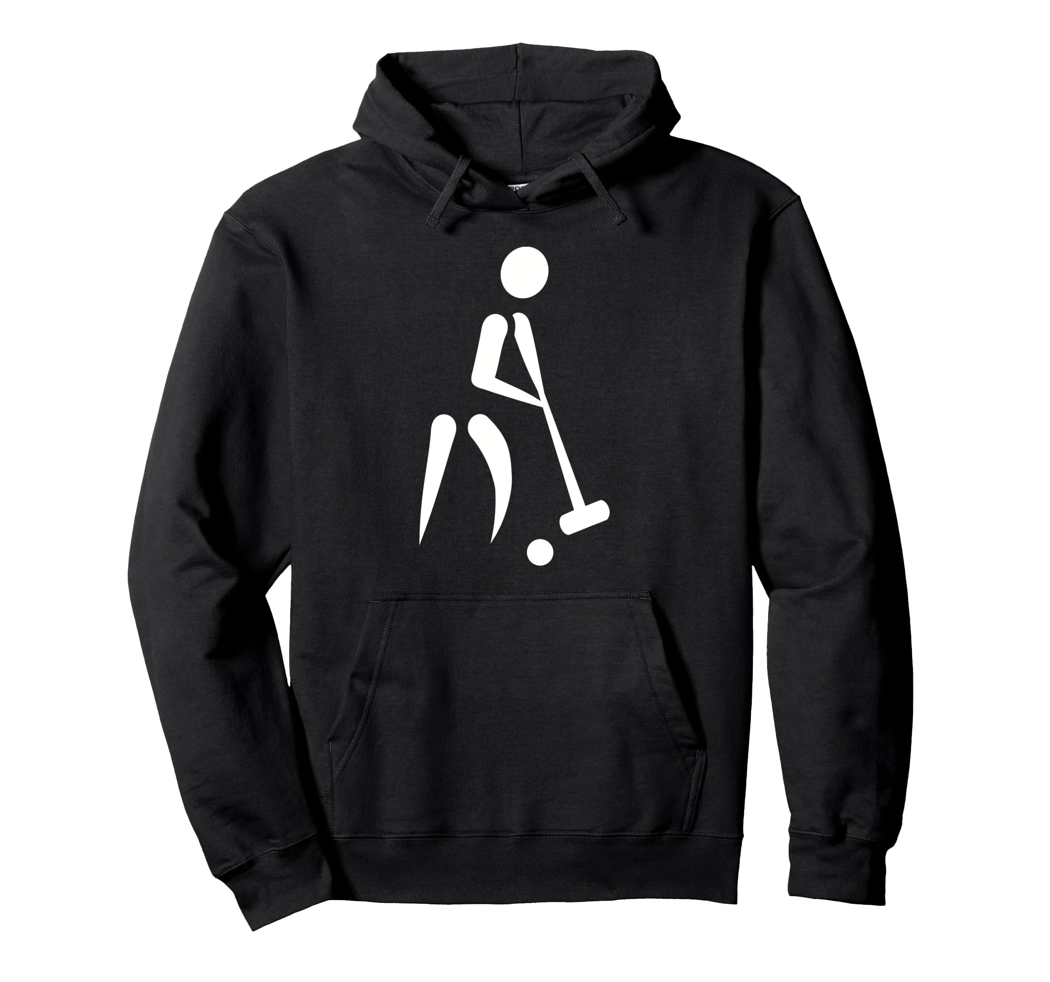 Croquet player Pullover Hoodie