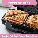 Quest 35630 Deep-Fill Sandwich Toastie Maker Non-Stick Easy Clean 2 Toasties view 6