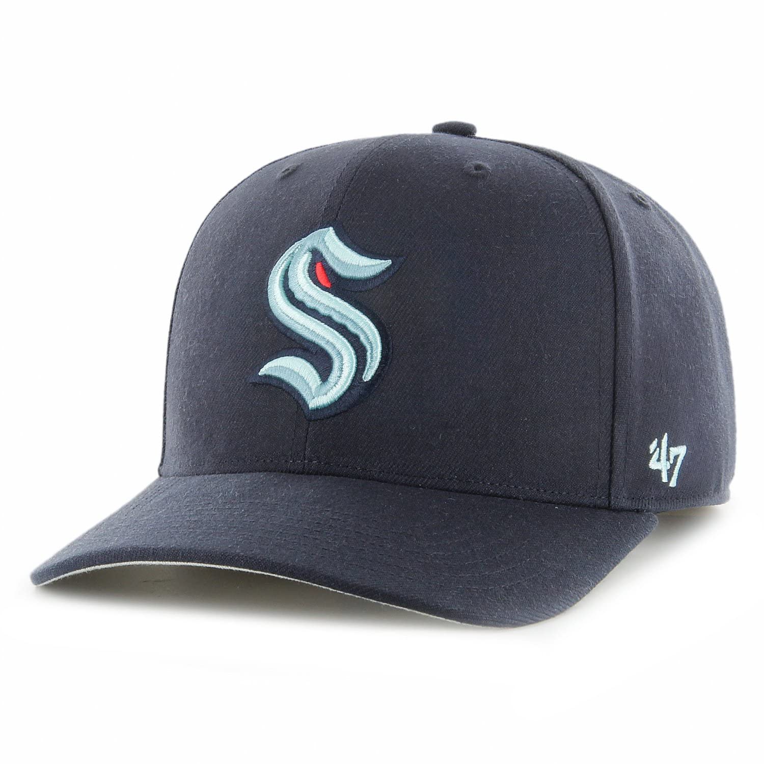 47 Brand Low Profile Snapback Cap - Zone Seattle Kraken Navy