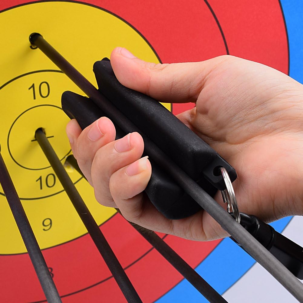 Ww Zat Archery Arrow Rubber Puller Gripper Target Remover with Belt Clip Color Black(Pack of 2) : Sports & Outdoors