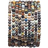 BEADIA Faceted Natural African Turquoise Stone Rondelle 3x4mm Loose Semi Gemstone Beads for Jewelry Making 38cm