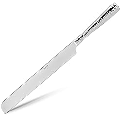 Hudson Essentials 8-Piece Hammered 18/10 Stainless