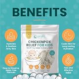 Natures Relief Co Chickenpox Relief Oat Bath 300g Colloidal Oats Calamine UK view 2
