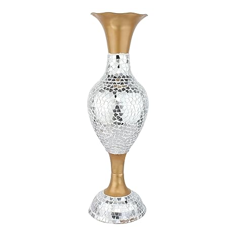Buy New Tareen Metal Decorative Festival Interior Glass Inlay On