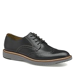 Johnston & Murphy Men's Upton Wingtip, Black Full