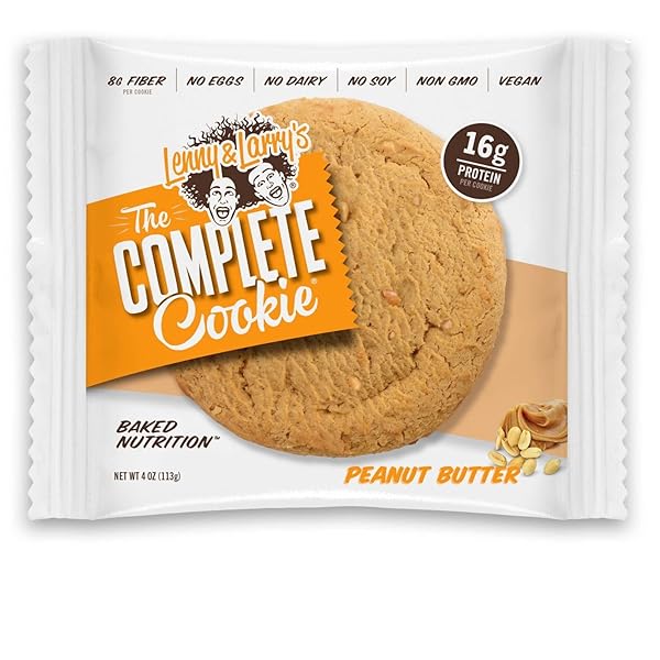 LENNY & LARRY’S COMPLETE COOKIE, PEANUT BUTTER, 4 OZ