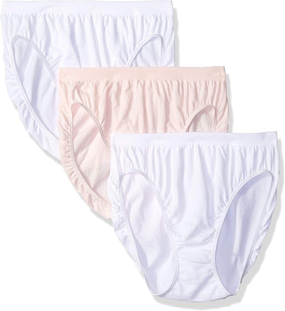 Jockey Women's Underwear Comfies Cotton French Cut 3 Pack at Amazon Women’s Clothing store