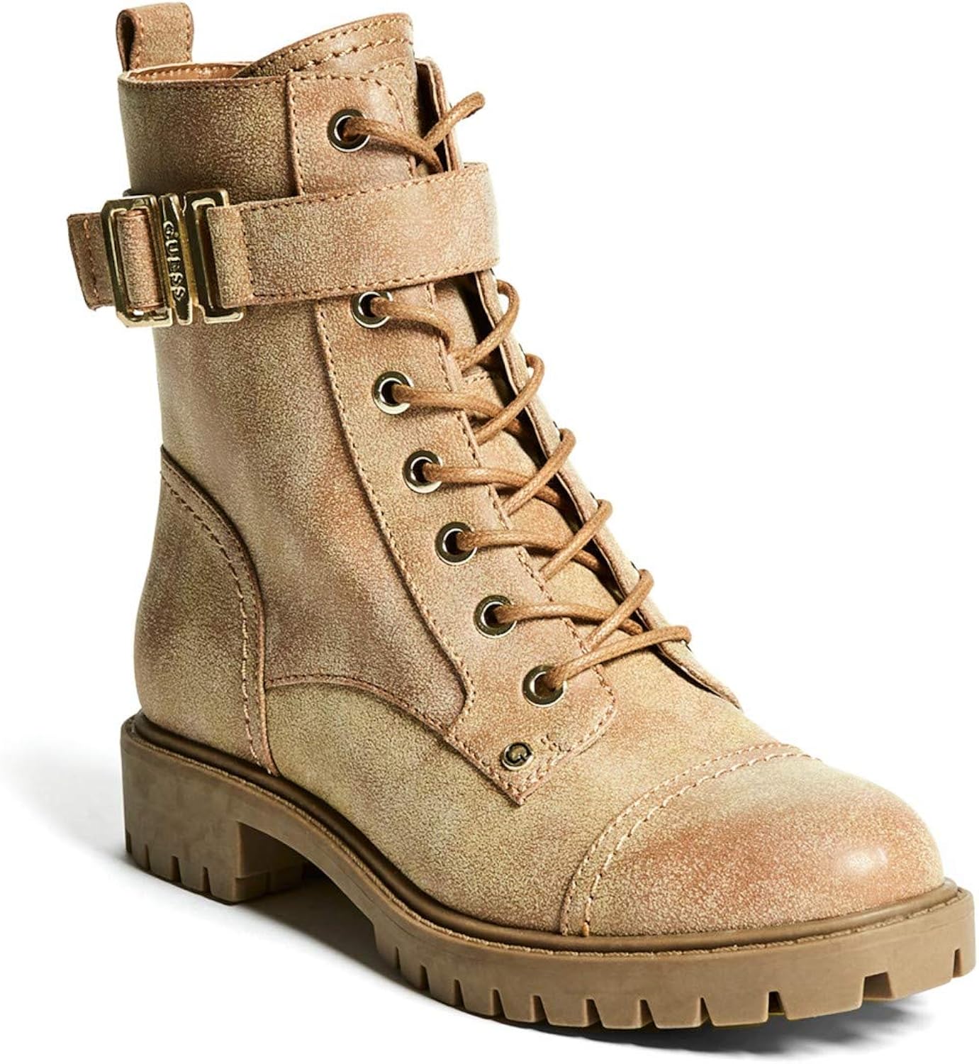 guess placing combat boots