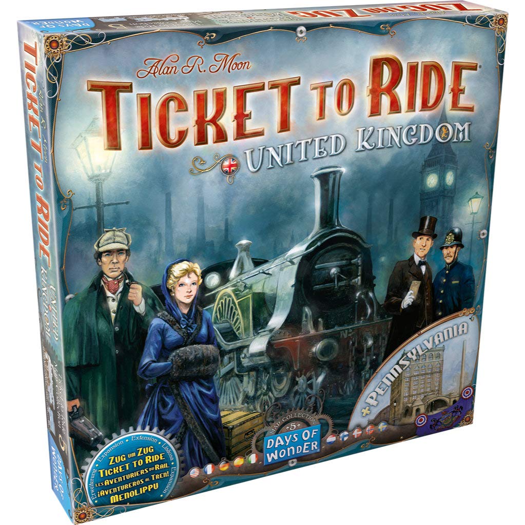 Ticket to Ride Map Collection: Volume 5 - United Kingdom & Pennsylvania (Expansion)