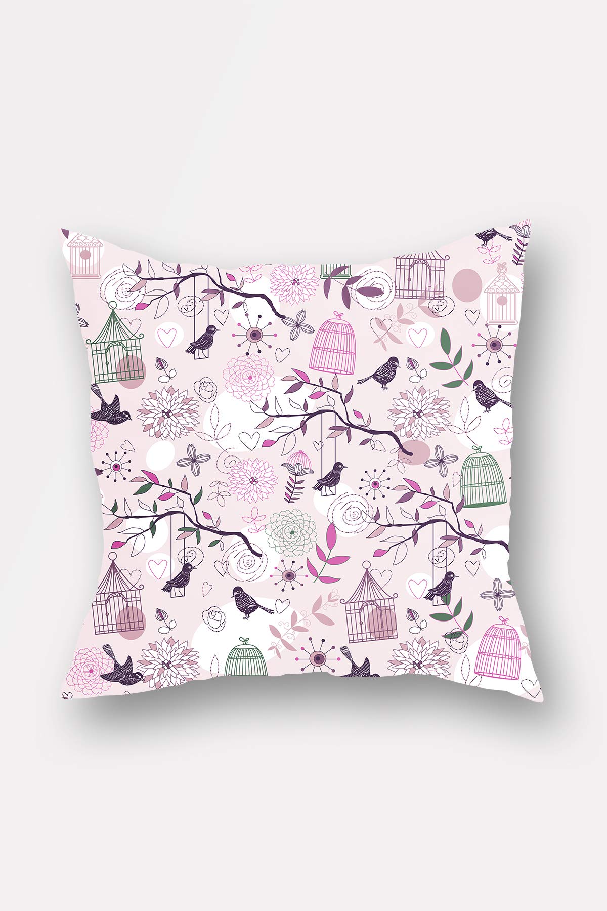 Lulu Home Pillowcase, Multi-Colour, 45 x 45 cm