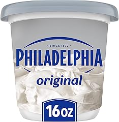 Philadelphia Cream Cheese Spread, 1 Tub, for Smooth, Spreadable Mornings, Original, No Artificial Preservatives, Flavors or D