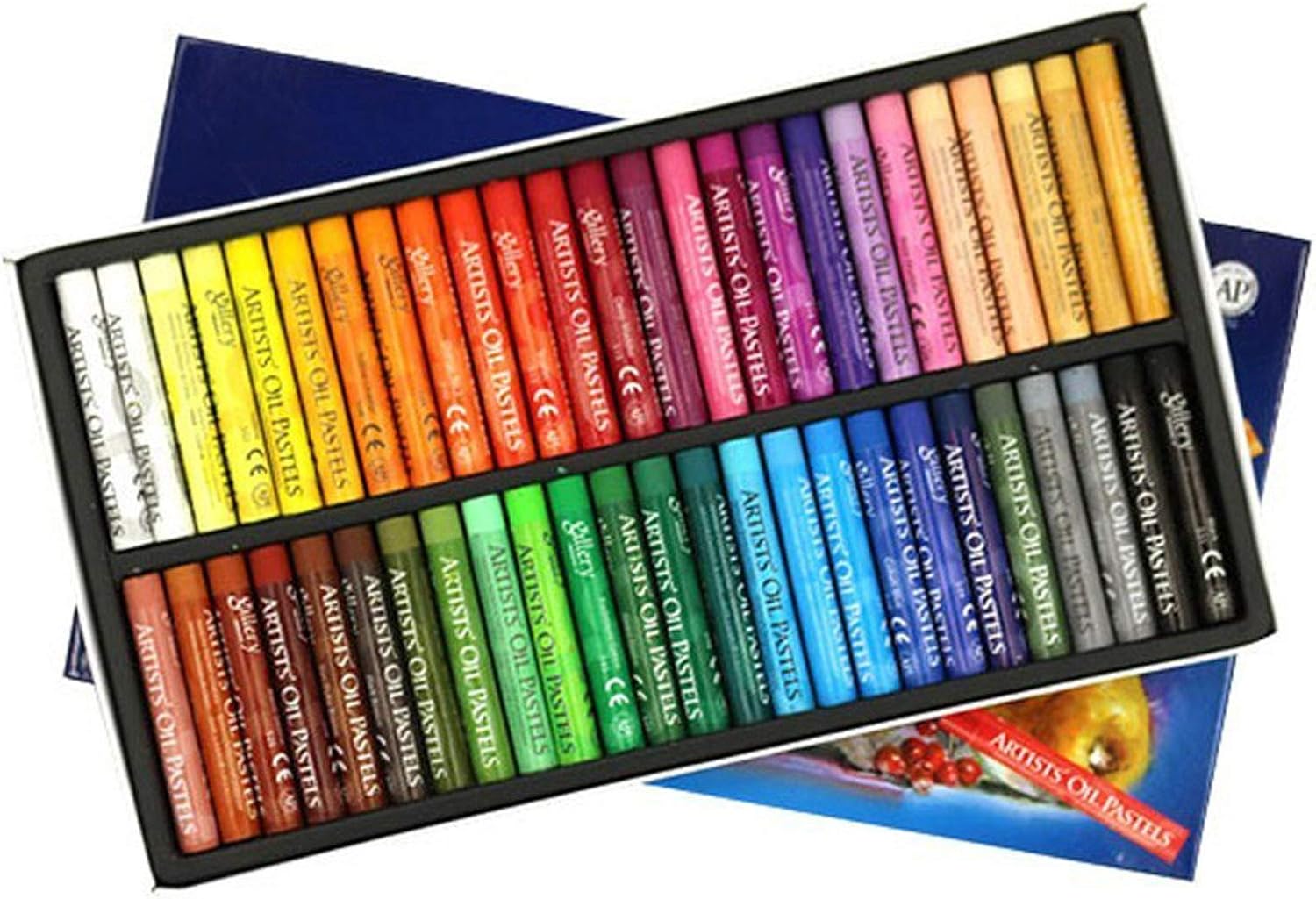 ITODA Artist Oil Pastels Set Soft Paint Crayons Sticks Professional Drawing Pastel Silky Oil Painting Sticks Art Crayons Pastel Stationery for Adult Colouring DIY Craft 50 Colors - Image 4
