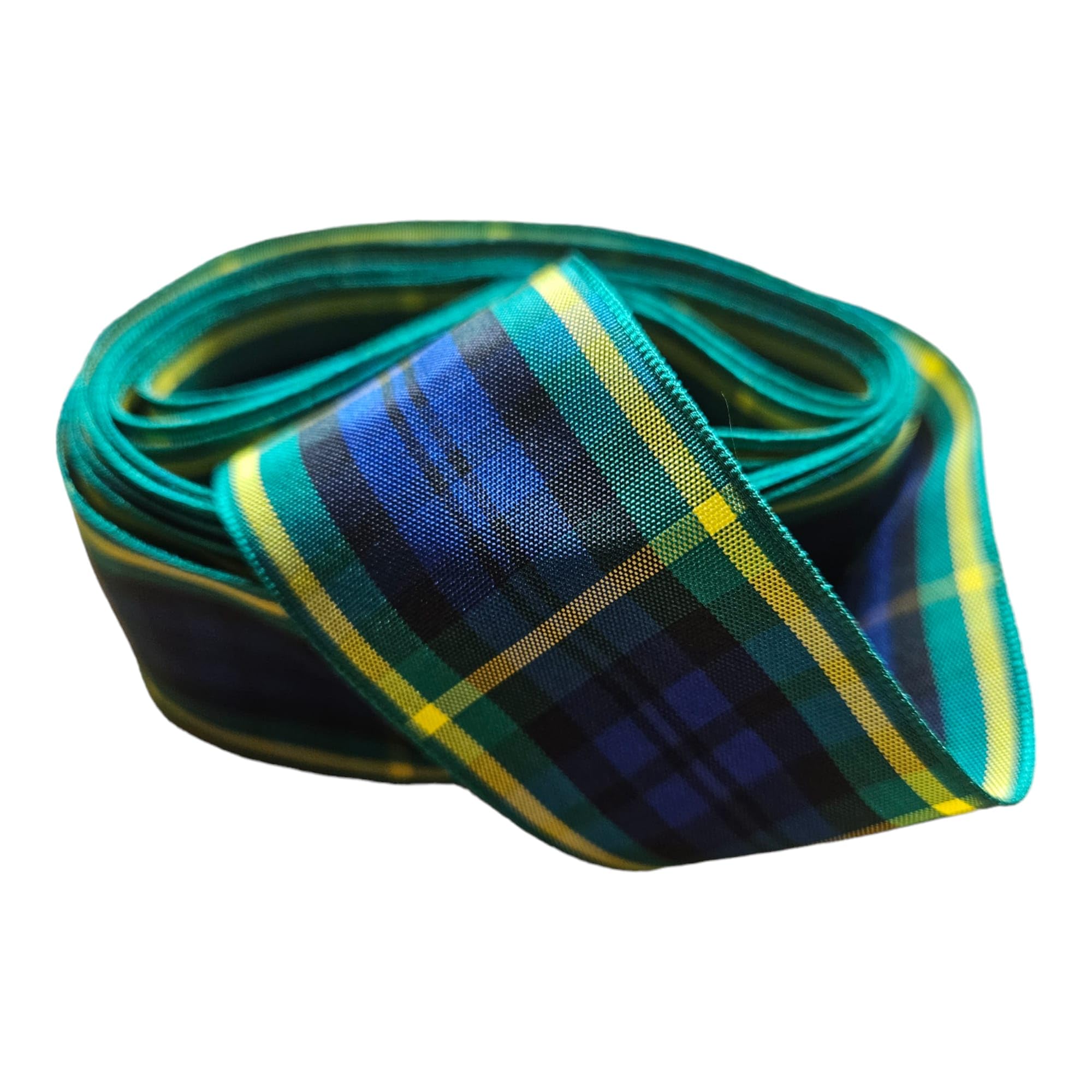 Tartan Ribbon 15mm, 25mm & 40mm Available in Dress Stewart, Flower of Scotland, Gordon & Irish National 3 Metres of Ribbon (Gordon, 40mm)