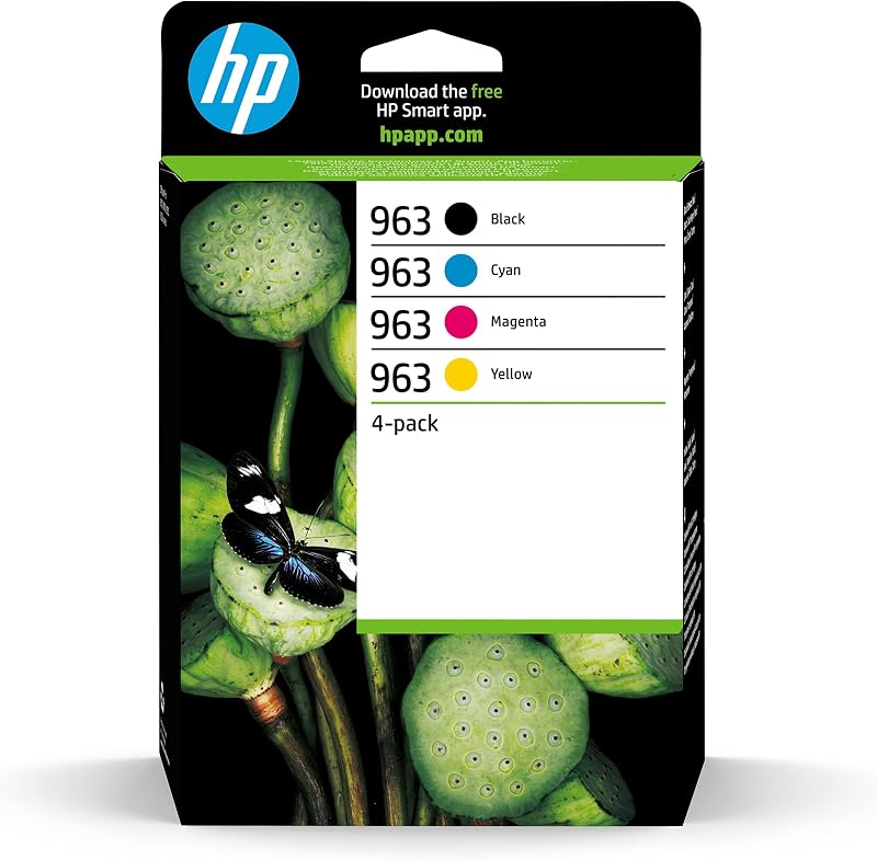 HP 6ZC70AE 963 Original Ink Multipack Black Cyan Magenta Yellow