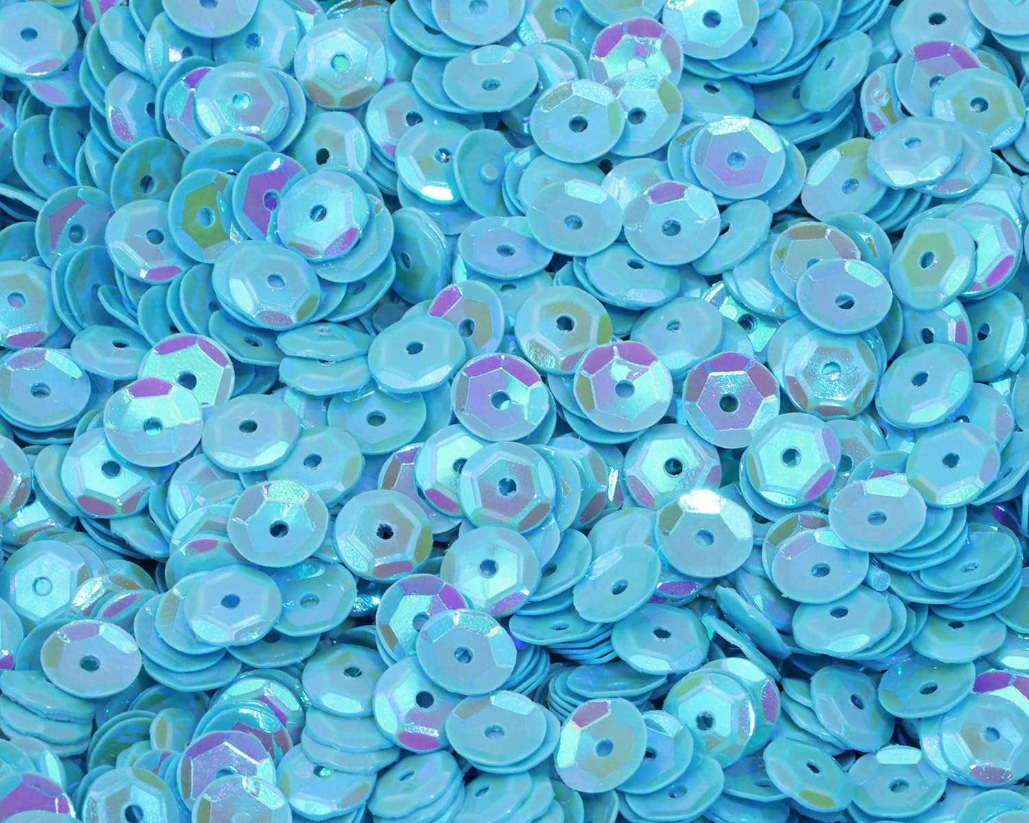 Penta Angel Loose Sequins 4000Pcs 6mm Round
