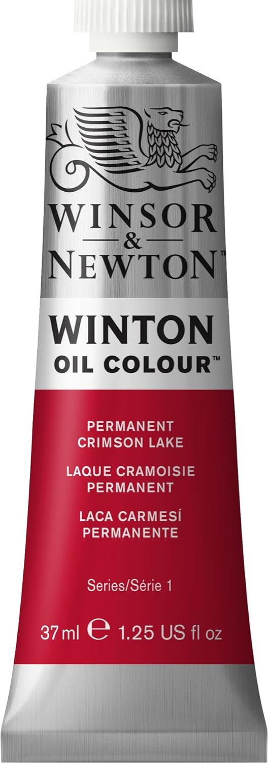 Winsor & Newton Winton, Permanent Karmesinlack, 37ml Tube, Permanent Crimson Lake, 37 ml (Pack of 1)