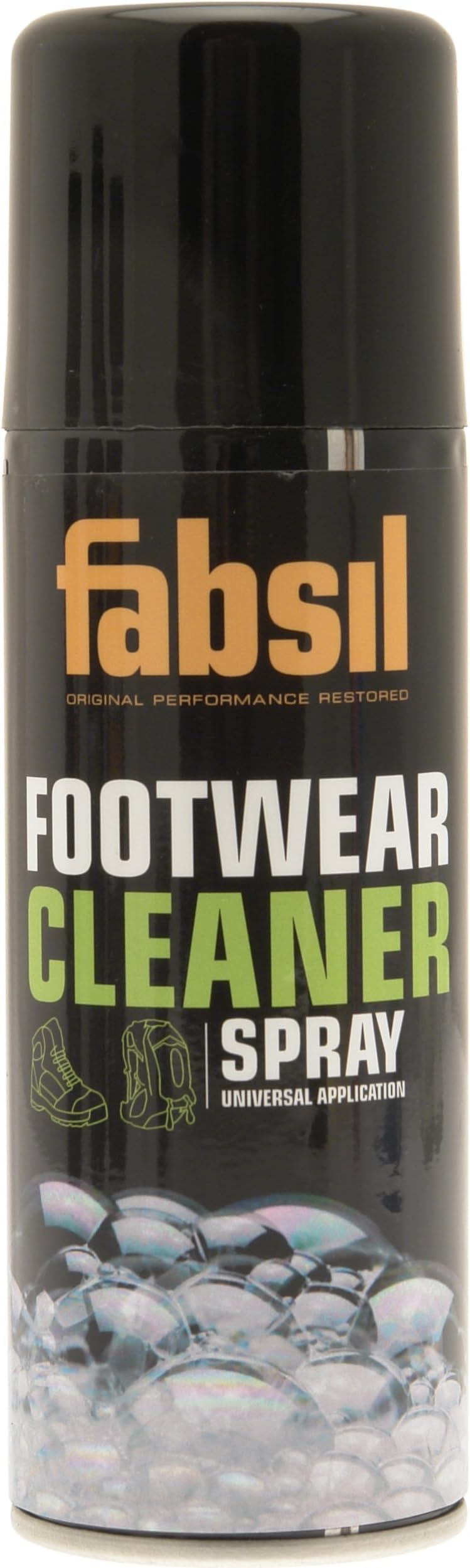 FabsilFoot Wear Cleaner Spray - Black, 200 ml
