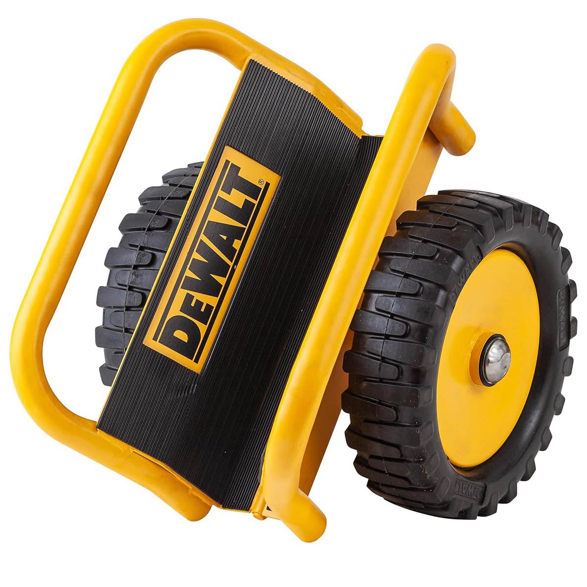 DeWalt Trolley DXWT-200 - Heavy-Duty Trolley Max. 500KG - Transport trolley for Panels and Doors - Anti-Slip Surface - Hinged Clamp Action, Black