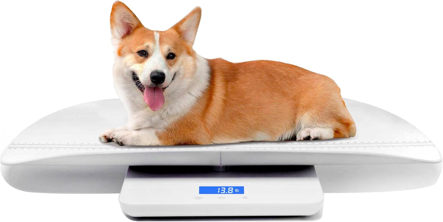 Mindpetmed Digital Pet Scale to Measure Dog and Cat with 3 Weighing