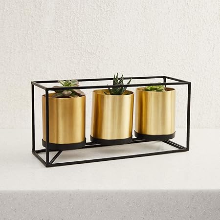 Home Centre Miraya Ayaka Metal Planter with Stand