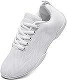 BAXINIER Girls Cheer Shoes White Youth Competition
