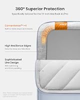 tomtoc 360° Protective Laptop Sleeve 13 inch New MacBook Air M5 M4 M3 M2 view 4