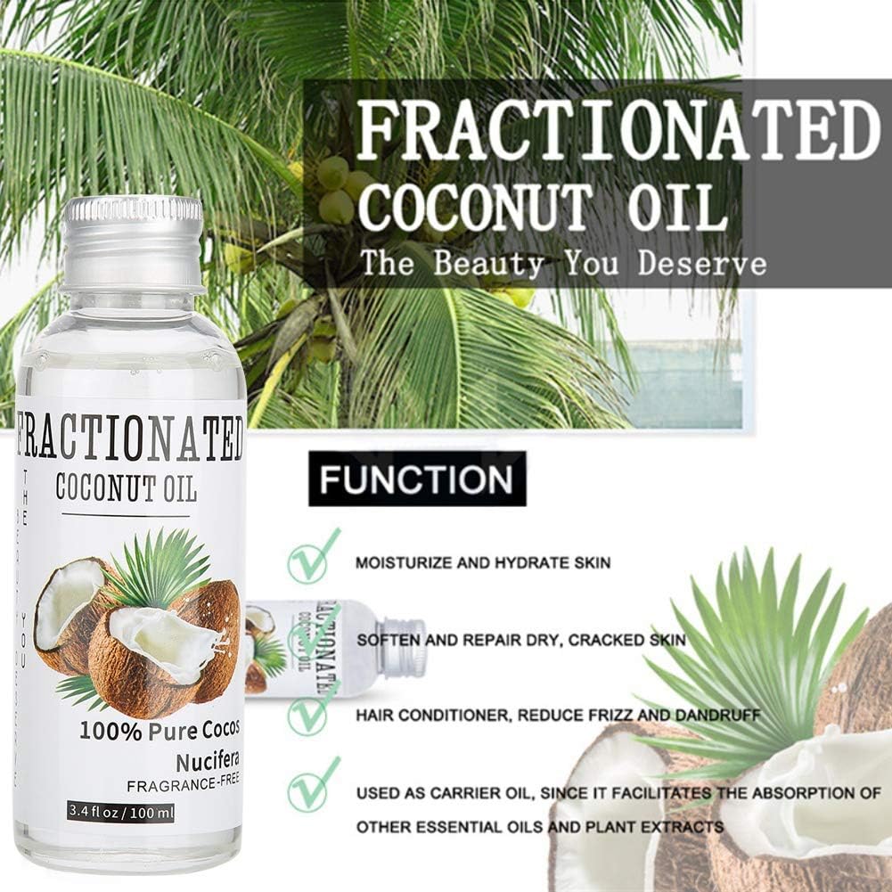 Coconut Extract Essential Oil for Massage or Scrape Massage Oil Relieve Fatigue and Tighten Skin, No Skin Damage is Added - Image 3