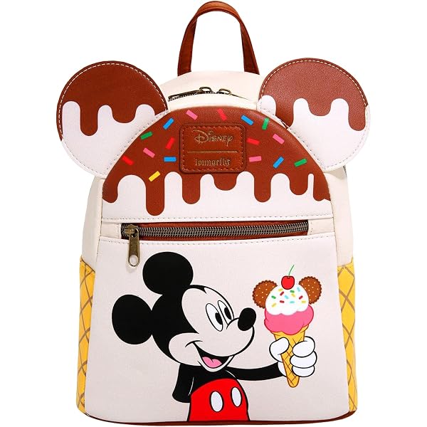 Amazon.com | Loungefly Disney Mickey Mouse Ice Cream Mini 