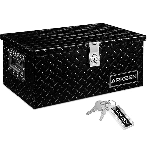 Black Diamond Plate Tool Box