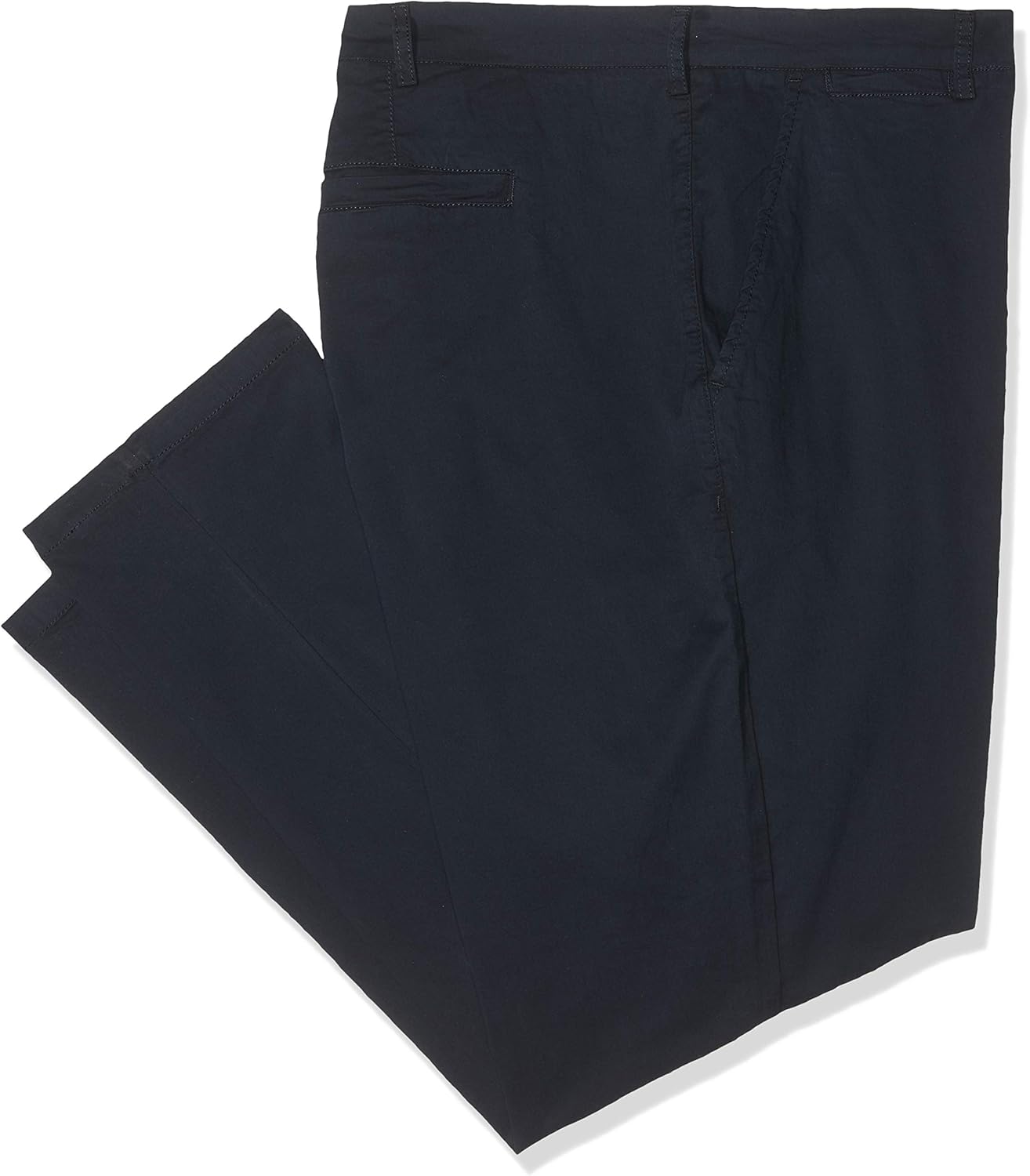 Jacamo Men's Regular Fit Stretch Chino 33inches (Long) Trousers, Blue