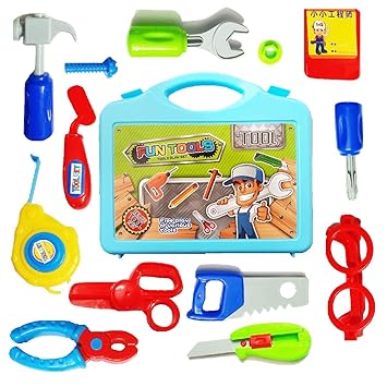kids plastic tool kit