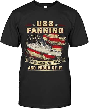 Amazon.com: July17 USS Fanning (DE-FF-1076) Been There Done That and