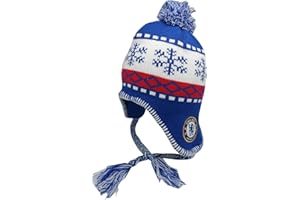 RhinoxGroup Compatible with Chelsea Officially Licensed Soccer Beanie 10 Blue