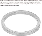 sourcing map Nickel-Chromium Flat Heater Wire 16.4 Ft Length 6mm Width 0.3mm view 4